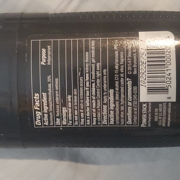 Power Stick Intensity Men's Deodorant 2.2oz - Picture 3 of 5